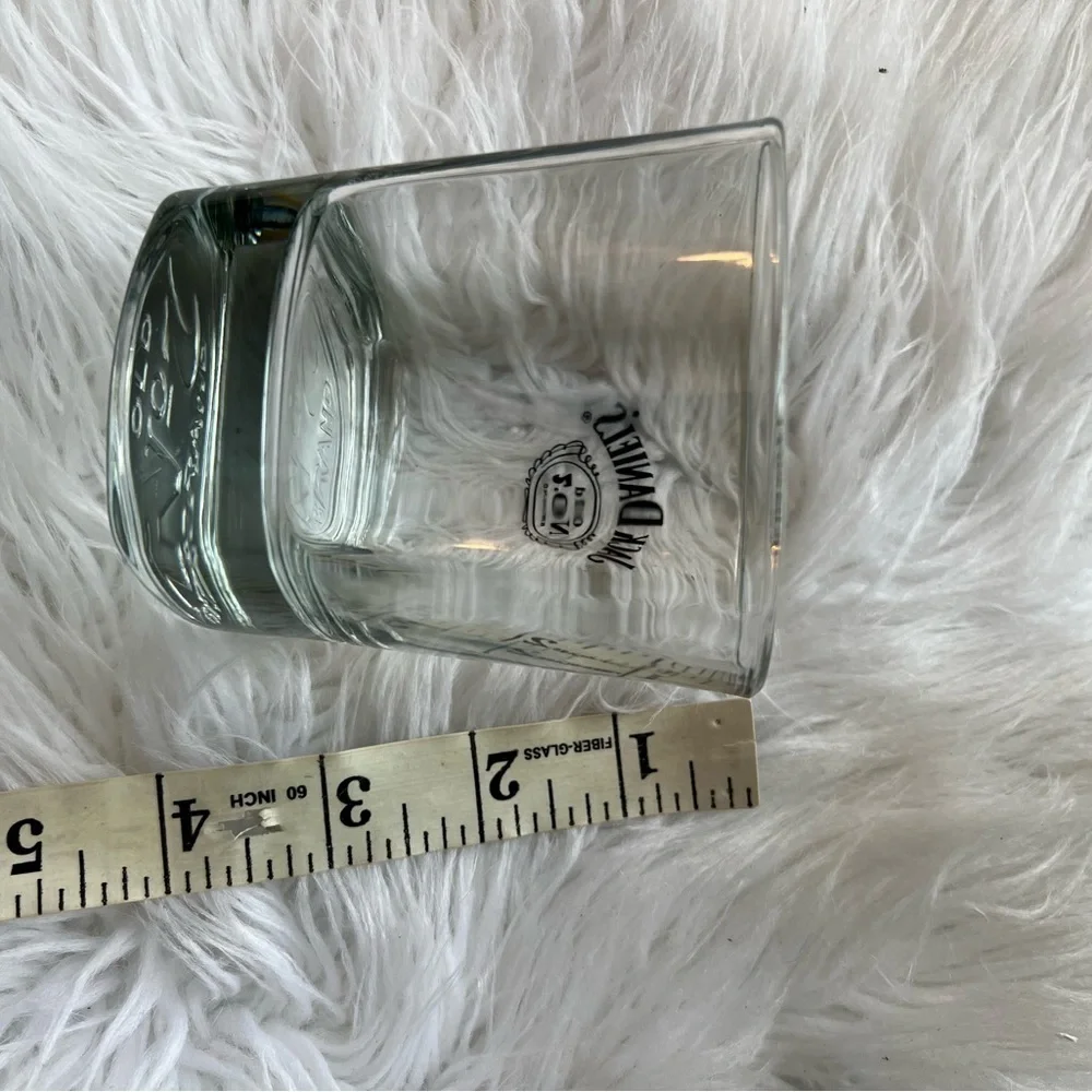 Set of 3 Vintage Jack Daniel’s Old No. 7 Bar Glasses